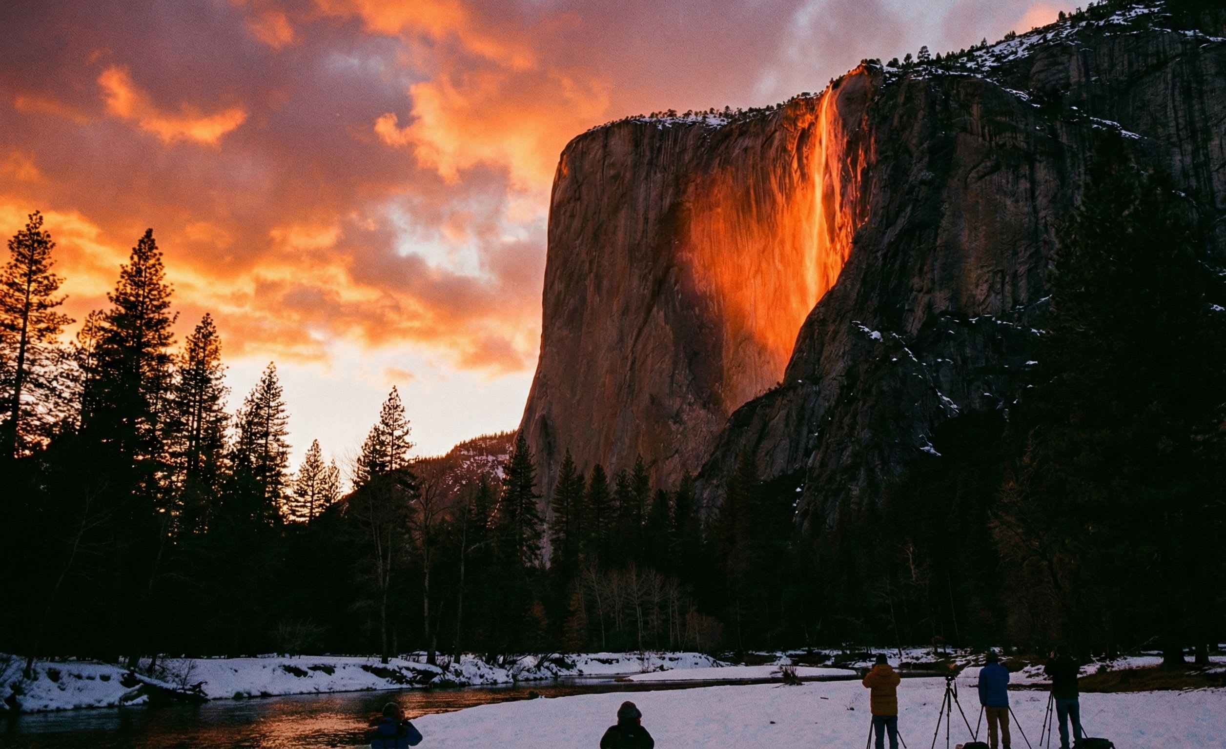 Horsetail Firefall: When Yosemite's Granite Runs with Liquid Light