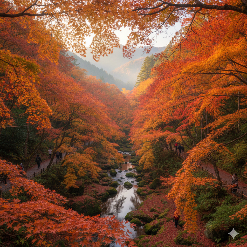 Kyoto's Autumn Maple Colors: When Centuries-Old Gardens Turn Crimson