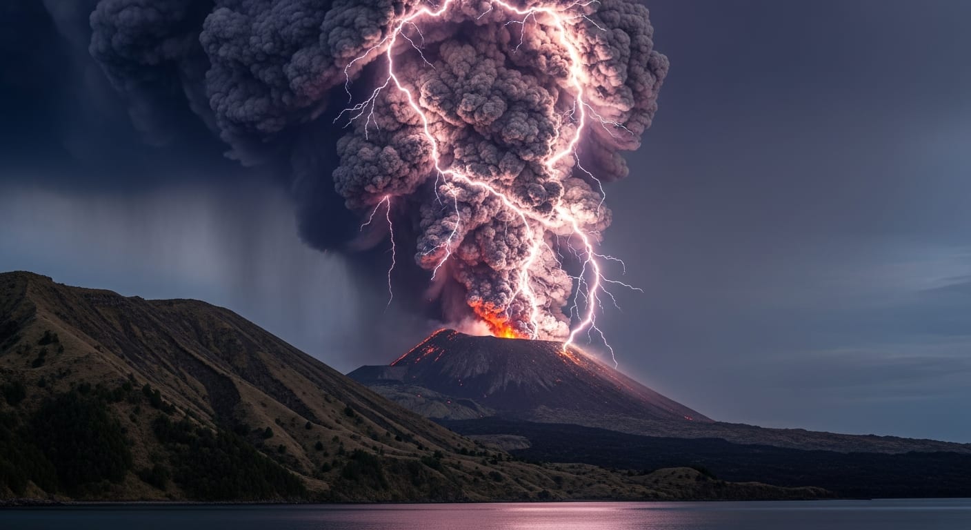 Sakurajima Volcanic Lightning: Electric Storms Born From Ash